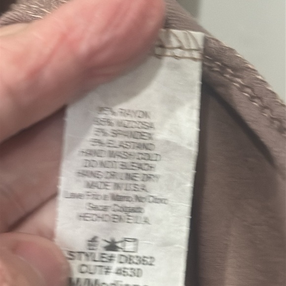 Mittoshop size medium olive green mock turtleneck sleeveless swing dress - Picture 2 of 4